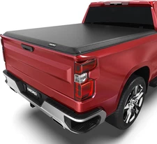 OEDRO Soft Roll Up Truck Bed Tonneau Cover Compatible with 2020 6.9ft 