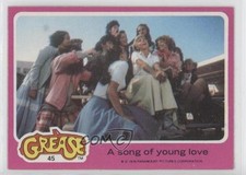 1978 Topps Grease A song of young love #45 2u3