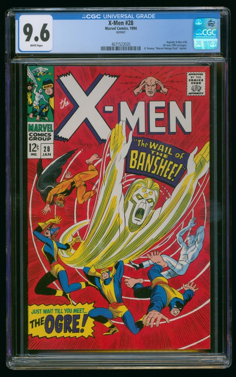 25+ X-Men 9.6 Near Mint + Certified Guaranty Company (CGC) Comics