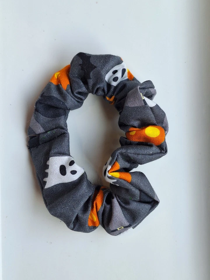 Handmade Halloween Hair Scrunchie  Bundle Of 3 100% Cotton Woman's Hair Ties - Image 2 of 4