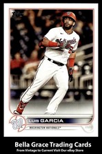 2022 Topps Series 2 Luis Garcia #472 Washington Nationals MLB Baseball 