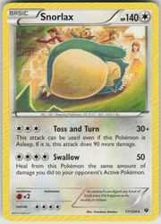 Snorlax 77/124 Fates Collide Regular Rare