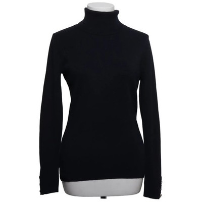 Vanessa Bruno, Rollkragenpullover, Größe: L, Schwarz, Baumwolle/Wolle #Q57