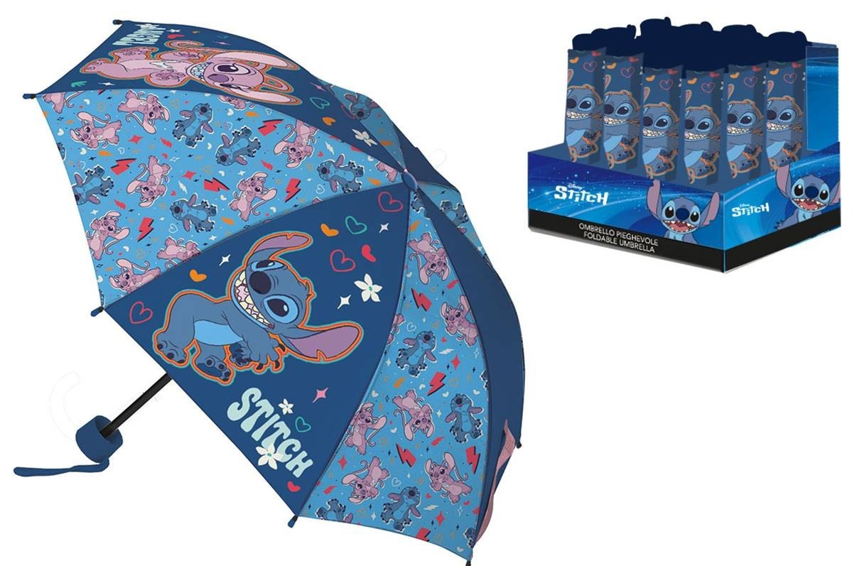 Ombrello corto richiudibile - Stitch