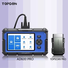 2025 TOPDON AD600S+ PRO/TOPSCAN PRO All System Car Diagnnostic Tool OBD2 Scanner