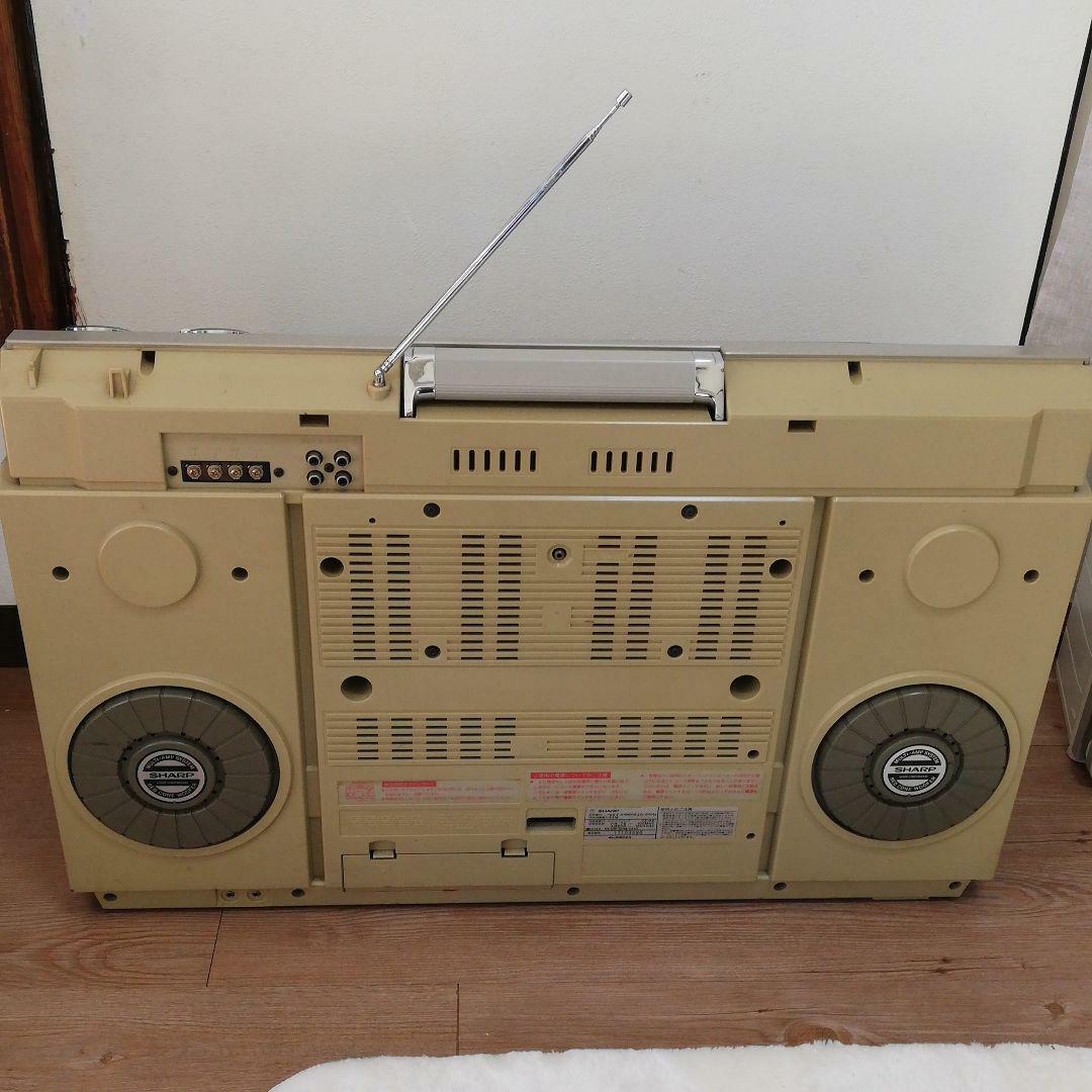 SHARP ポータブルステレオVZ-V2 ジャンク RARE Sharp VZ-V2 Boombox Vinyl Records Cassette | eBay
