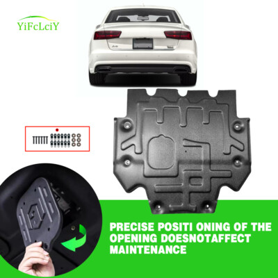 For Audi A6 Gearbox 2012-2018 Under Engine Splash Guards Front Engine Mud Flaps