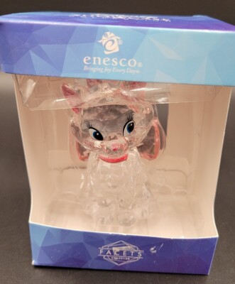 Marie Aristocats Disney Enesco Facets Collection 3.5'' Acrylic Figurine 