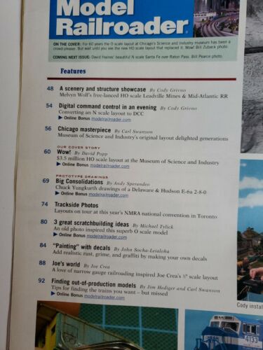 Model Railroader Magazine Layout June 2003 - Imagen 3 de 7