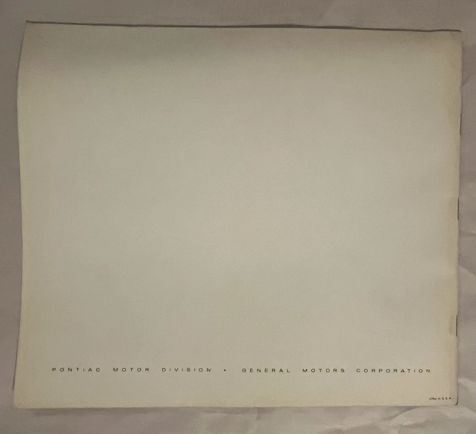 1961 Pontiac Sales Brochure. 24p. Bonneville, Ventura, Star Chief, Catalina - Image 3 of 3