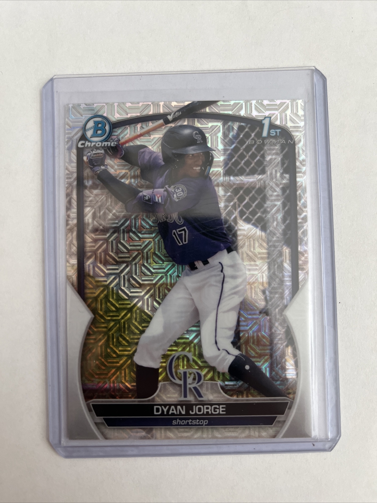 Dyan Jorge 2023 Bowman Chrome Mega Mojo Refractor SP #BCP-22
