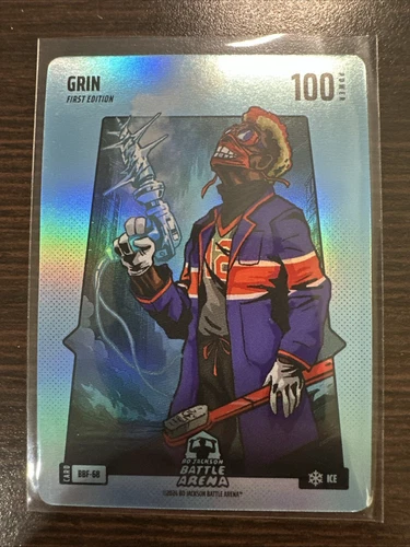 2024 Bo Jackson Battle Arena GRIN FRANCISCO LINDOR BBF-68 Blue Ice Battlefoil