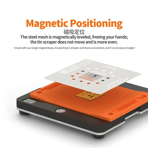 Part Rework Magnet Amaoe PD-C Planting Tin Pad Magnetic BGA Reballing Platform IC Rework ...