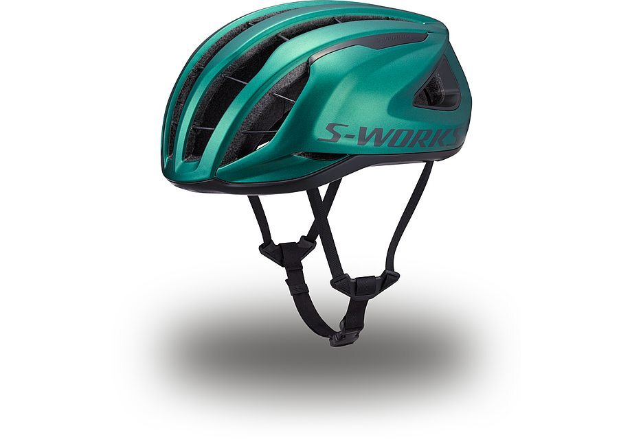 Specialized - Specialized PREVAIL SM/MD ヘルメット S-WORKS PREVAIL 3 HELMET CE WHT/BLK ROUND M(Round M (55-59cm