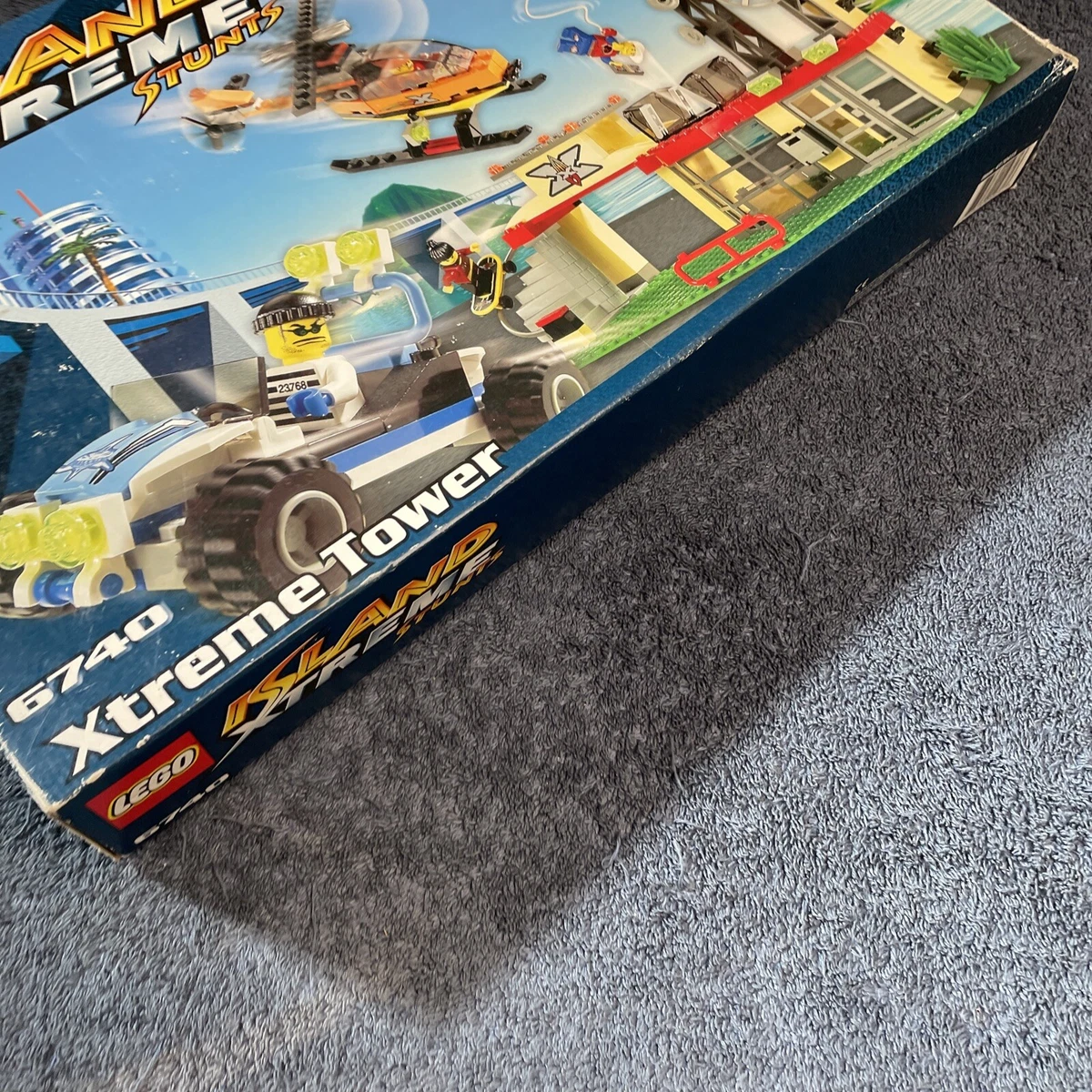 LEGO Island Xtreme Stunts 6740 Xtreme Tower 99.99% Complete W/Box 