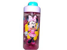 Zak Disney Minnie Mouse/Daisy Duck Water Bottle, 16.5 Oz-Pop Top-Carrying Handle