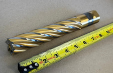 1-1/4" HSS END MILL 8-1/2" OAL, 6" LOC, 6 FLUTE, LEAD 6.850 Q MADE IN USA 44057