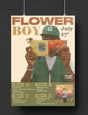 Tyler The Creator Flower Boy Poster