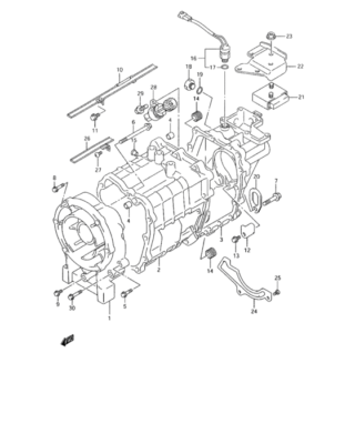 スズキ　ATトランスミッション シフトスイッチASSY 37720-76G31 Amazon | SUZUKI (スズキ) 純正部品 スイッチアッシ シフト 品番37720