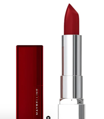 MAYBELLINE Farbe sensationeller Lippenstift GEWÄHLT aus 60 SCHATTEN - NEU KOSTENLOSE PP