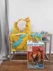 Marx Toys WITH BOX Prehistoric Mountain Play Set #3414 Dinosaurs Cavemen Trees