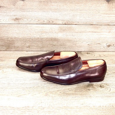 Allen Edmonds RIALTO Italian Loafer 9.5 D Brown * with Cedar  display picture 3