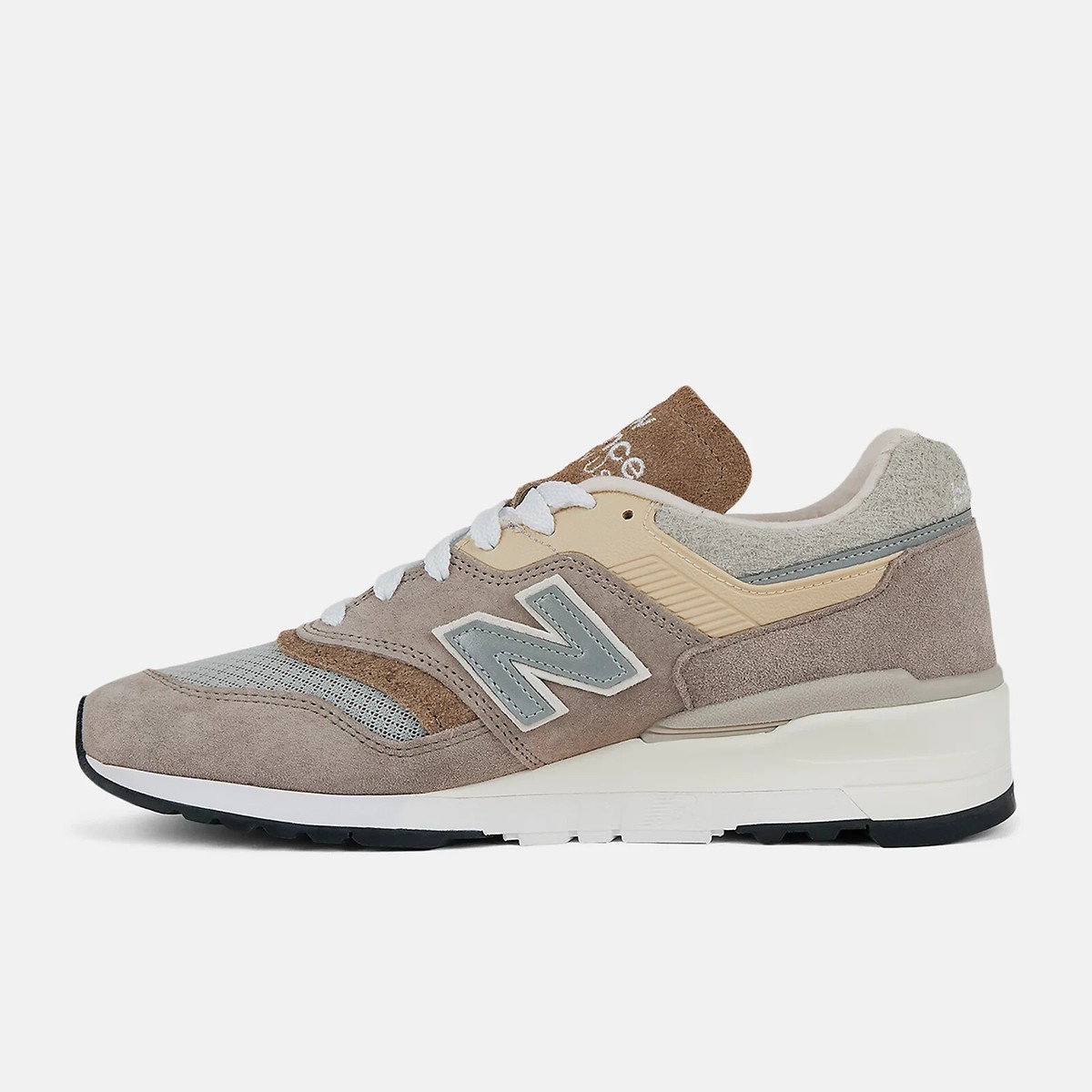 New Balance 997 Made In USA in Light Mushroom with Mirage Gray Shoes