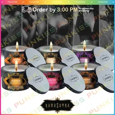 Kama Sutra Massage Candle💋Moisturizing Body Oil Couples Home Spa Flavored Scent