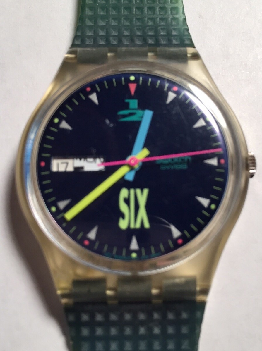 1991 Vintage Swatch Watch GK700 Giro Great Cond | eBay display picture 1