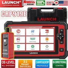 LAUNCH CRP919E PRO Elite OBD2 Scanner Car Diagnostic Tool Key Coding TPMS CANFD