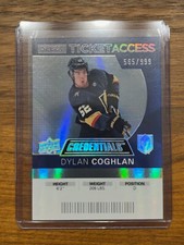 2020-21 Upper Deck Credentials #119 Dylan Cog...