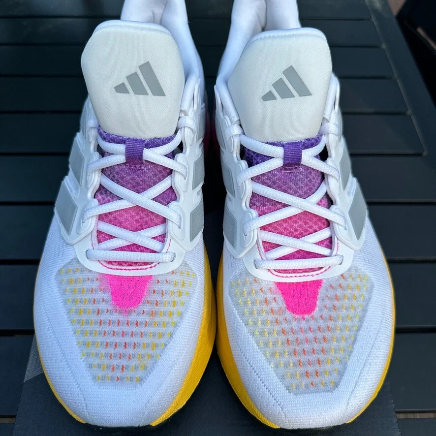 Size 10   11 W  adidas Ultrarun 5 Gradient Pink Yellow Orange Purple CUSTOM