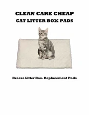 120 Clean Care Cat Litter Box Liner Pads for Popular 11.5x17" Litter Box Systems