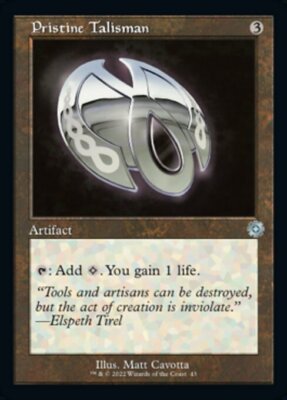 MTG PRISTINE TALISMAN 43 FOIL EXC - INTEGRIERTER TALISMAN - BRR EN - MAGIC