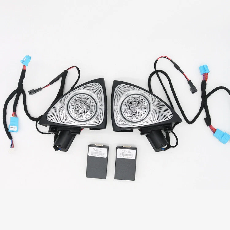 64 Colors 3D Rotation Speaker Tweeter Set for Mercedes Benz W213 E Class E300 — 第 2/4 张图片