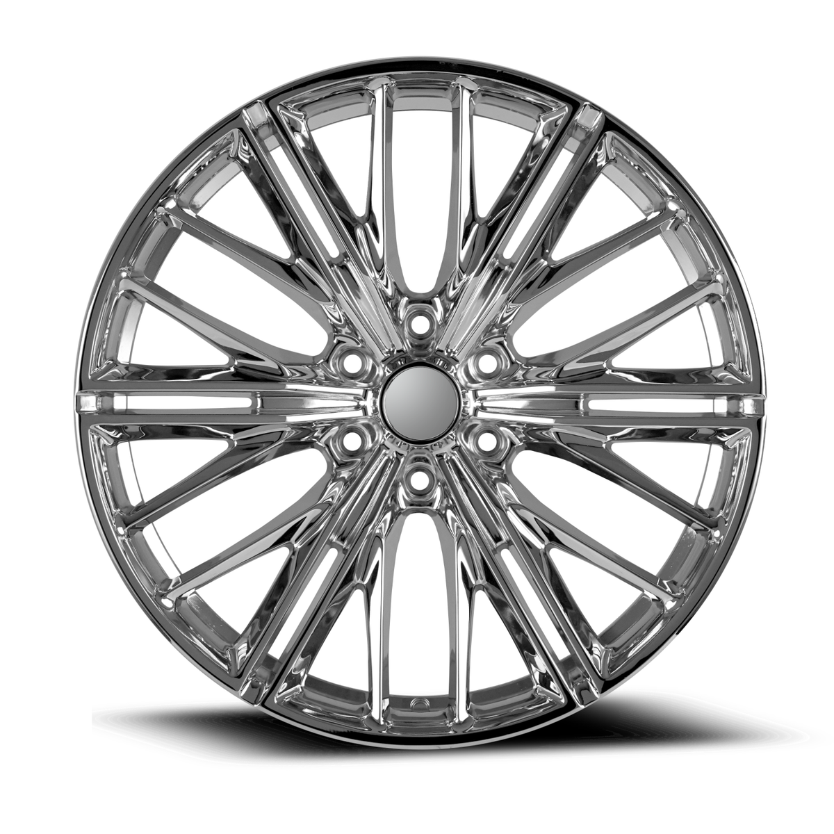 4 New OE Concept C23 Wheel Chrome 26x10 6X5.5 6X139.7 26