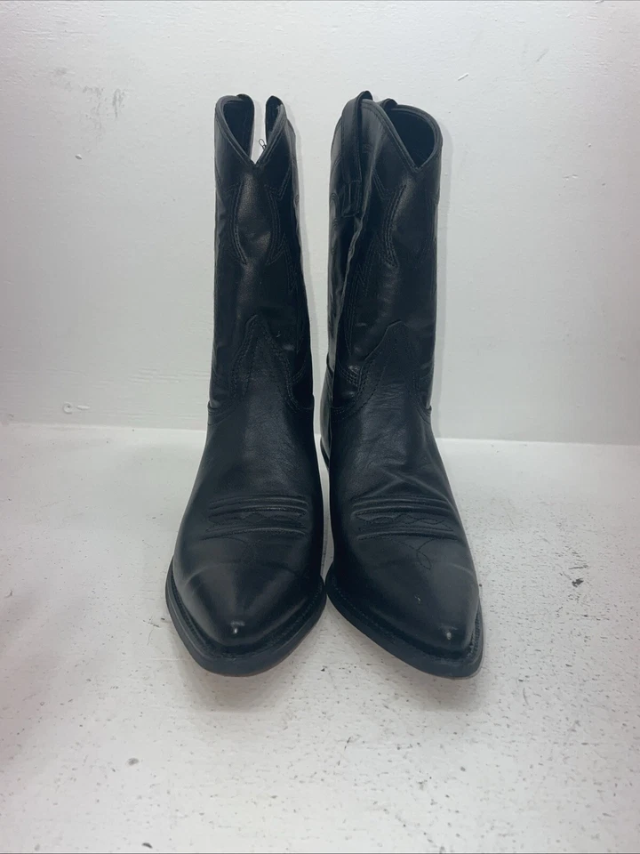 New Women’s Black Capezio Cowboy Boots. L 290 8.5 8 1/2 M. 15-49 - Image 2 of 4