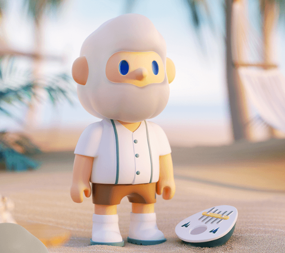 F.UN Farmer Bob Island Series Summer Holiday Confirmed Blind