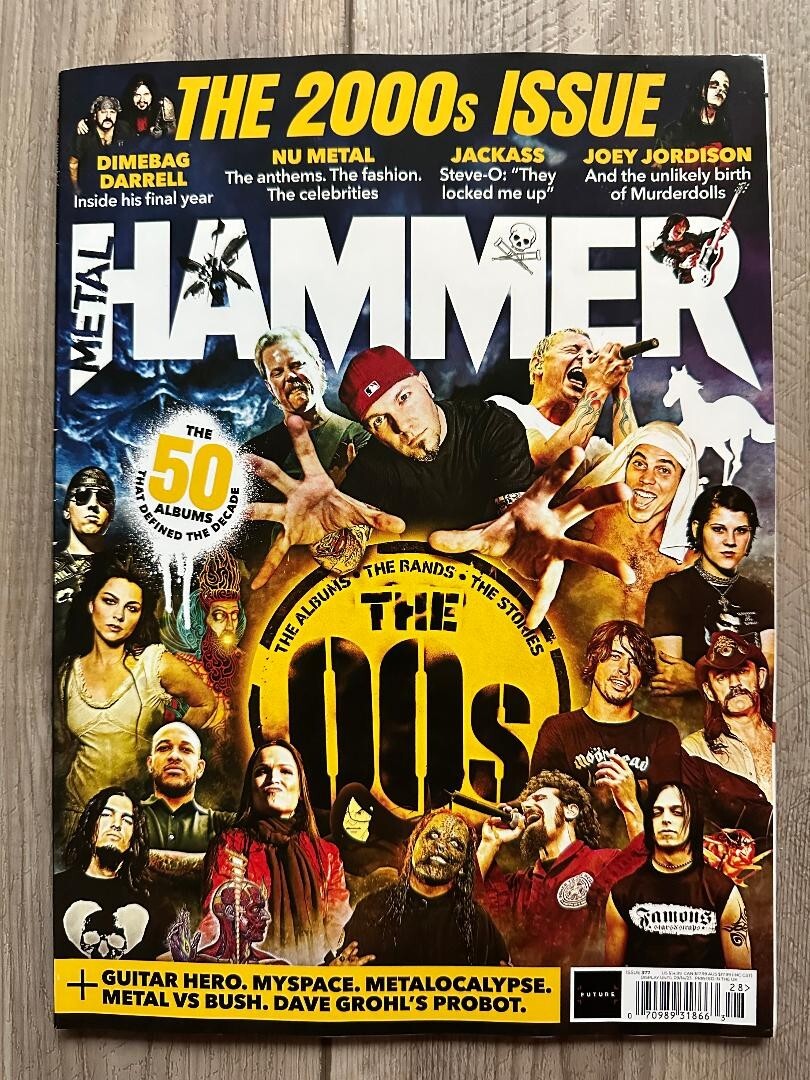 METAL HAMMER Summer 2023 The 00s NU METAL Dimebag Darrell JOEY
