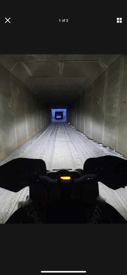 Kit de faros LED Polaris XCR 440 1994 Plug & Play vendido por moto de nieve Foto 4 de 4