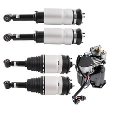 5PCS Air Shock Struts And New Air Pump Kit fo...