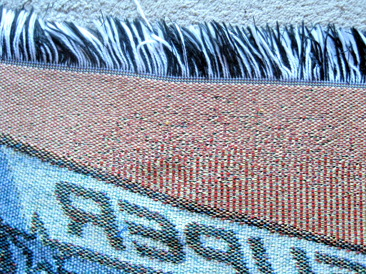 80s Chatham チャタム社　NFL MONTAGE ブランケット 80s Chatham チャタム社 NFL MONTAGE ブランケット