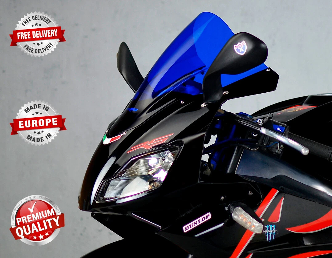 APRILIA RS 125 2006 2012 RACING DOUBLE BUBBLE SCREEN WINDSHIELD