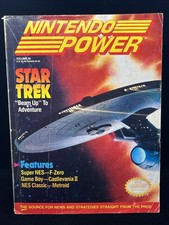 Nintendo Power 29 Star Trek Metroid F-Zero  Flintstones Poster