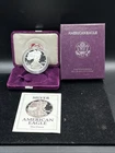 1991-S $1 Silver American Eagle Proof $1 Silver OGP + COA US Coin A49