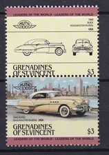 🦬Timbre Saint Vincent - Iles Grenadines - Luxe ** - 5c  Automobiles - 1984🦬