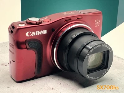 Cámara digital Canon PowerShot SX700 HS roja 16,1 MP 30x zoom [Exc+++] JAPÓN - Imagen 1 de 4