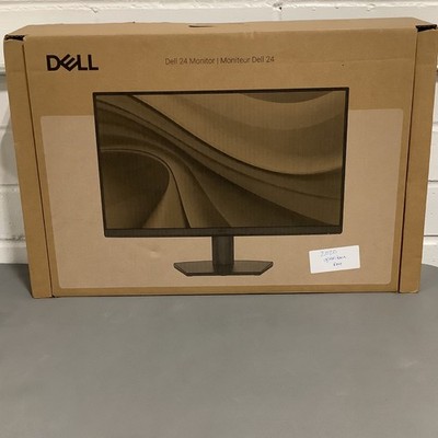 New Dell 24'' FHD 16:9 Monitor Dell 24 Model VESA Mountable Flat Widescreen Black
