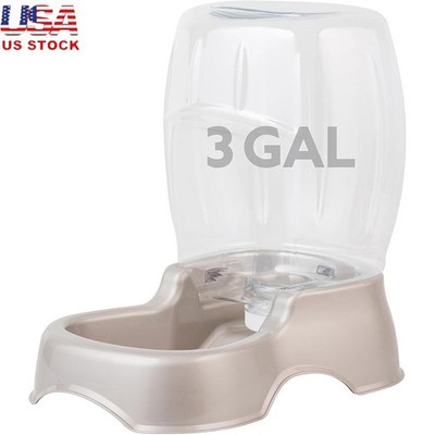 Automatic Dog Water Dispenser Spill-Free Hydration Bowl Easy Clean 3 Gallon New