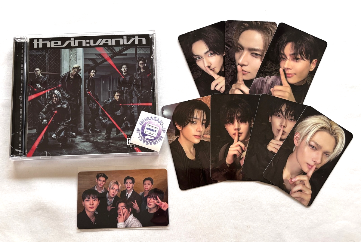 ENHYPEN THE SIN : VANISH JAPANESE Ver. 7th Mini Album CD Official